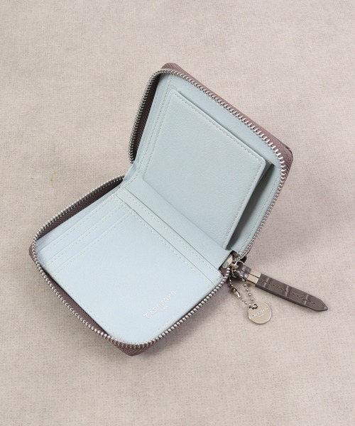 FUNALIVE（ファンアライブ） 財布 Pisoraro クロコ型押し ラウンド