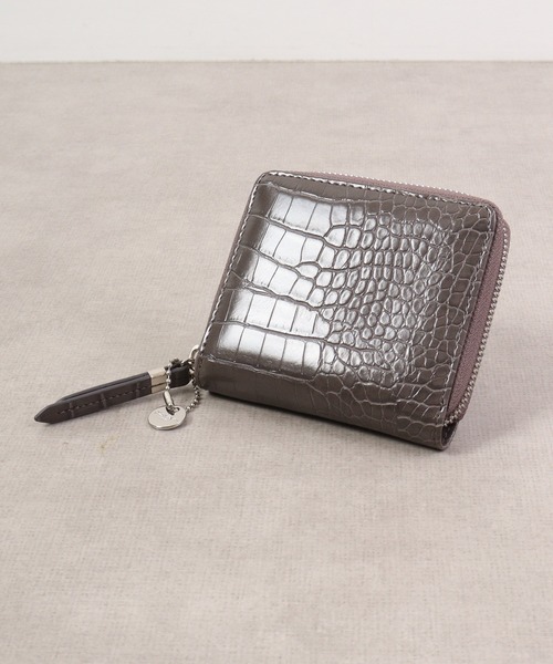 FUNALIVE（ファンアライブ） 財布 Pisoraro クロコ型押し ラウンド