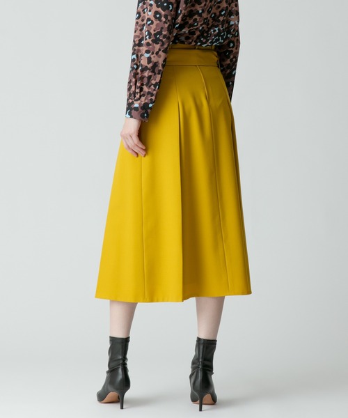 crewre クルーレ　バックタックナロースカート　イエロー　サイズ2 crewre online shop / バックタックナロースカート