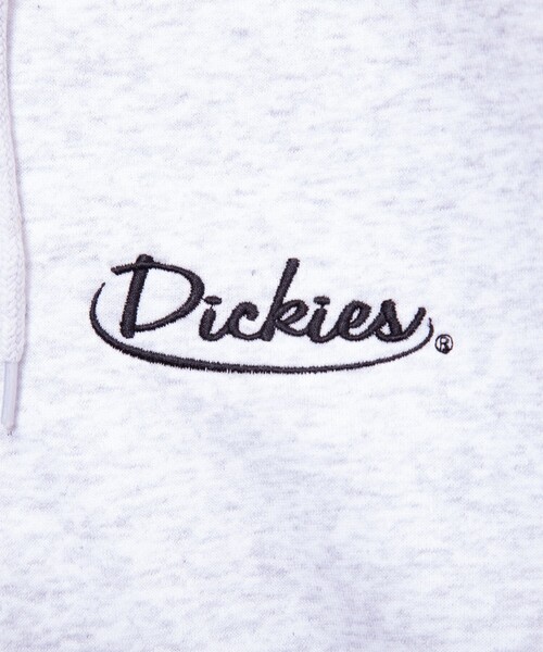 パーカー 「Dickies/ディッキーズ」ハーフジップパーカー ロゴ刺繍