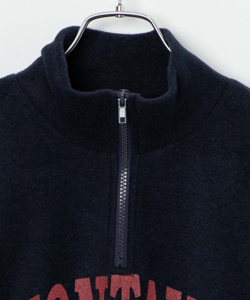 WOND トレーナー スウェット MONTAUK ハーフジッププルオーバー