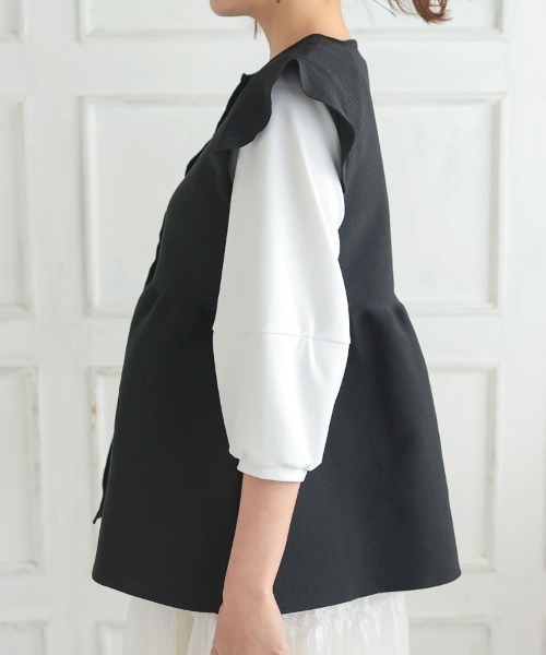 Donoban ミニフリルミラノベスト DONOBAN（ドノバン）の「ミニフリルミラノベスト（ベスト）」 - WEAR