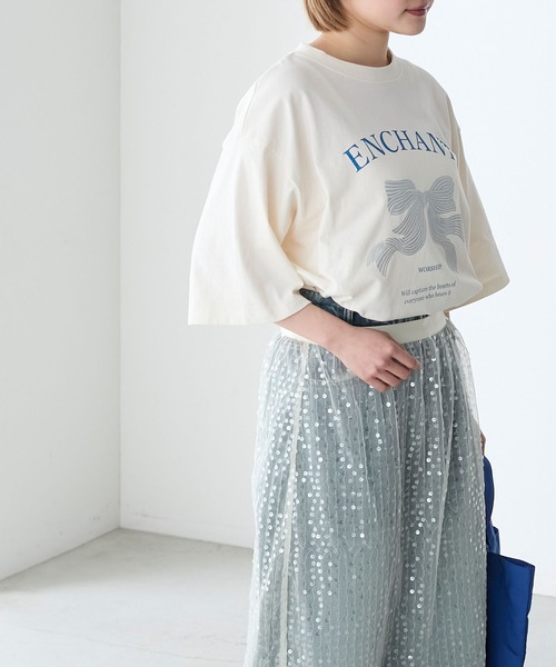 tシャツ 箔プリントロゴデザインプルオーバー レディース 楽天市場】ロゴTシャツ tシャツ レディース 半袖 Tシャツ 箔