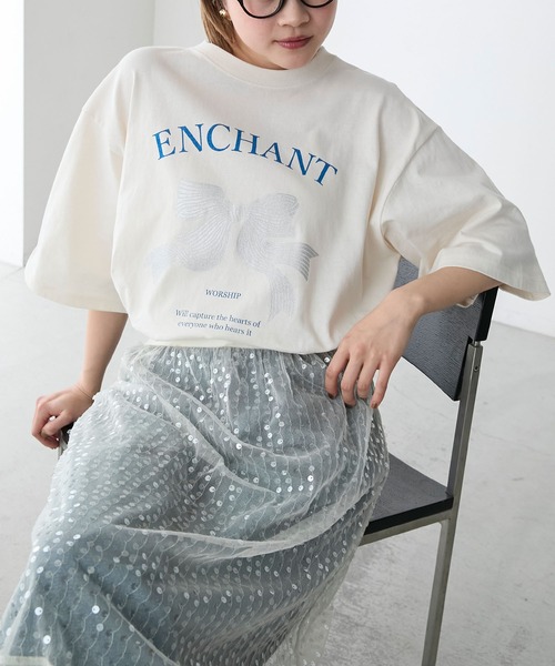 tシャツ 箔プリントロゴデザインプルオーバー レディース 楽天市場】ロゴTシャツ tシャツ レディース 半袖 Tシャツ 箔