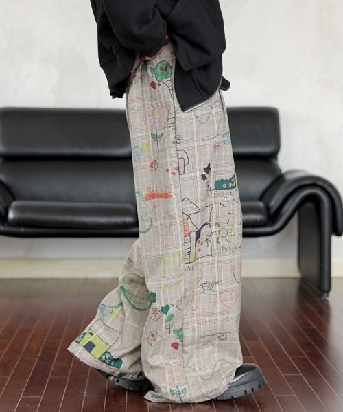 Bargiee リラックスチェックパンツ relax check pants RELAX CHECK PANTS – Bargiee