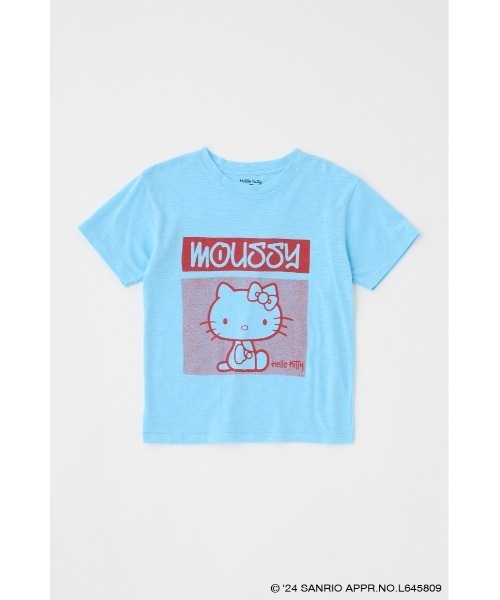 tシャツ HELLO KITTY URBAN PRINT Tシャツ レディース MOUSSY tシャツ HELLO KITTY URBAN PRINT Tシャツ レディース