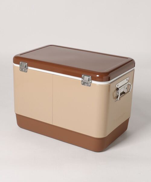 Coleman 54QT スチールベルトクーラー（バターナッツ