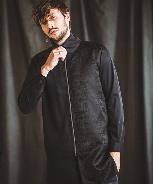 NO ID.（ノーアイディー） シャツ 「NO ID.」Changing Zip Shirt