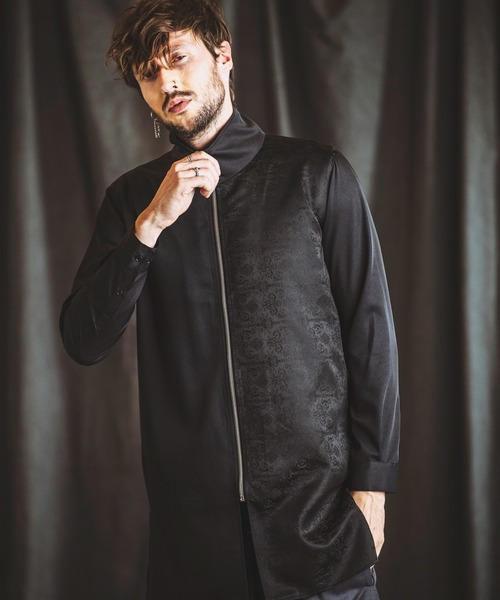 その他 Noir NO ID.（ノーアイディー） シャツ 「NO ID.」Changing Zip Shirt