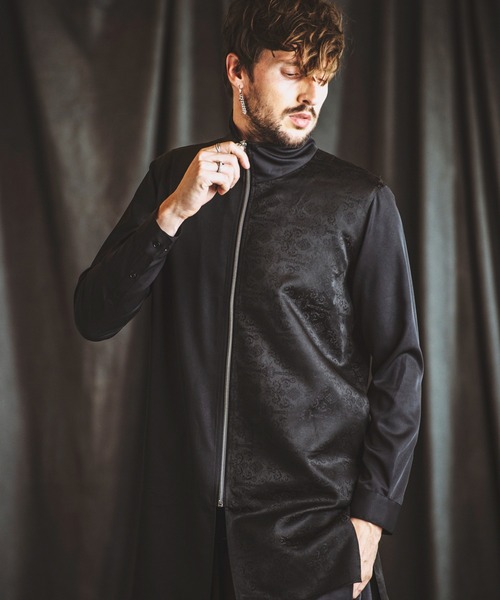 NO ID.（ノーアイディー） シャツ 「NO ID.」Changing Zip Shirt