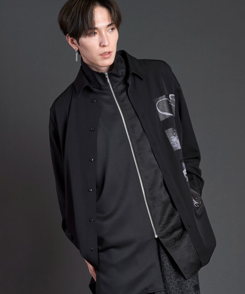 NO ID.（ノーアイディー） シャツ 「NO ID.」Changing Zip Shirt