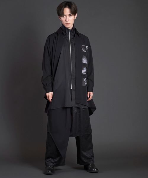 NO ID.（ノーアイディー） シャツ 「NO ID.」Changing Zip Shirt