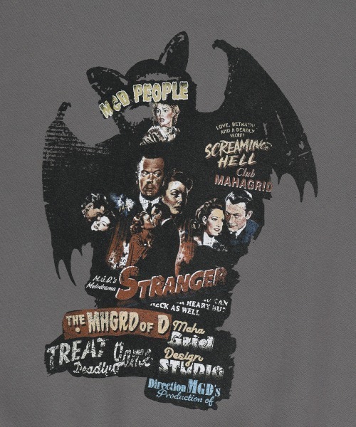 さらに100円引き◆MAHAGRID◆POSTER SWEATSHIRT MAHAGRID トレーナー スウェット 「mahagrid/マハグリッド」 BAT