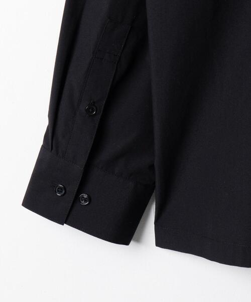 LUCY シャツ LUCY/ブロードダブルZIPシャツ メンズ レディース