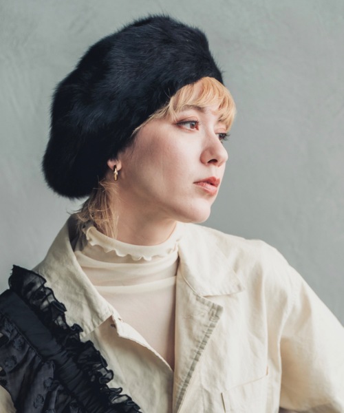 ORIENT（オリエント） 帽子 ベレー帽 POPOFU「ポポフ」 レディース