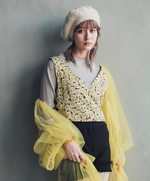 ORIENT（オリエント） 帽子 ベレー帽 POPOFU「ポポフ」 レディース