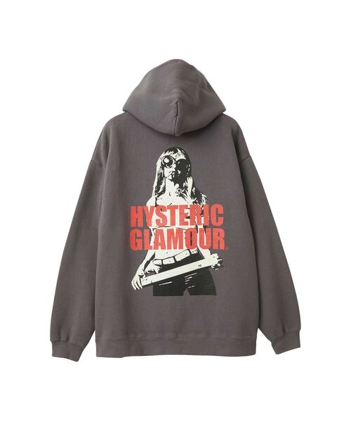 hysteric　glamor ヒステリックグラマー　パーカー ベスト　レア VIXEN GIRLワッペン パーカー|HYSTERIC GLAMOUR MEN | HYSTERIC