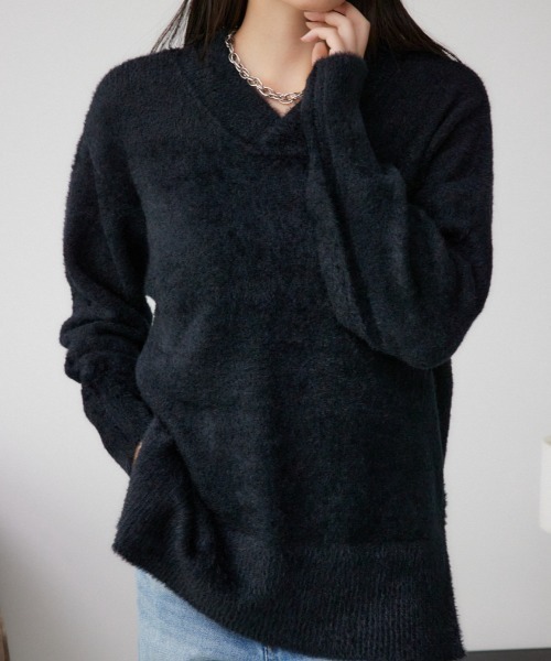 AZUL BY MOUSSY（アズールバイマウジー） ニット セーター 2WAY