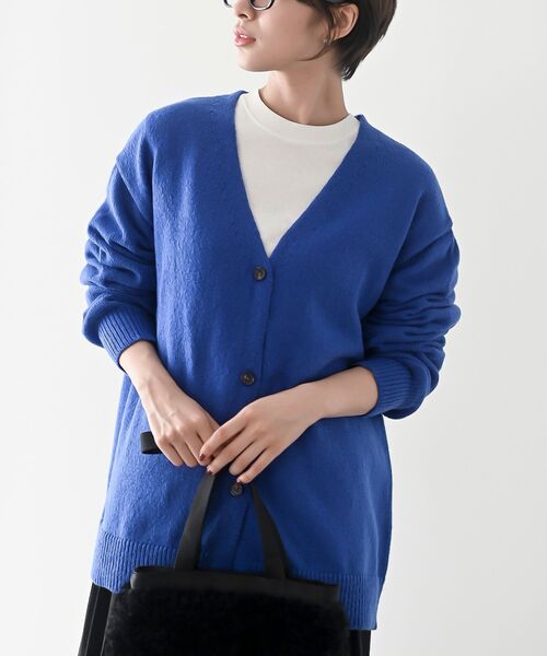 GRANCY カーディガン 青 ブルー S GRANCY カーディガン 青 ブルー S グランシー ブルーデニム GRANCY
