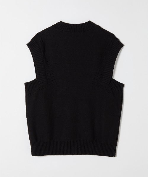 ベスト ジレ flash! knit vest レディース ベスト ジレ flash! knit vest レディース : ZOZOTOWN Yahoo!店