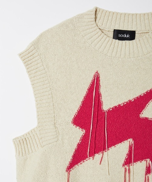 ベスト ジレ flash! knit vest レディース ベスト ジレ flash! knit vest レディース : ZOZOTOWN Yahoo!店