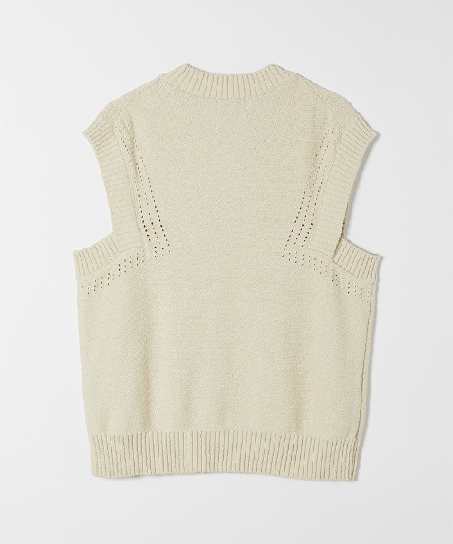 ベスト ジレ flash! knit vest レディース ベスト ジレ flash! knit vest レディース : ZOZOTOWN Yahoo!店