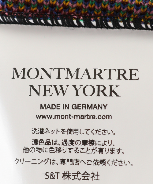 【 MONTMARETRE NEW YORK 】　マフラー(ストール) MONTMARTRE マフラー ストール 「Montmartre New York