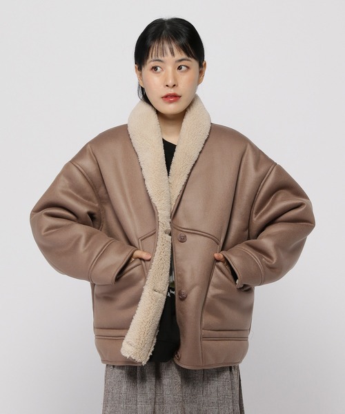 ジョージア 本革 ムートンコート ベージュ ジョージア 本革 ムートンコート ベージュ 楽天市場】ジョージア