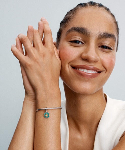 PANDORA（パンドラ） チャーム スピナブル フォーリーフ クローバー