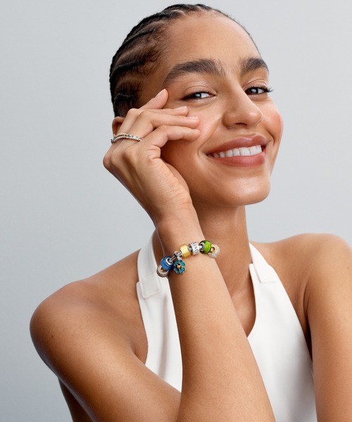 PANDORA（パンドラ） チャーム スピナブル フォーリーフ クローバー