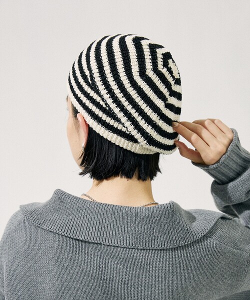 FREAK'S STORE 帽子 ベレー帽 サマーニットベレー帽 レディース