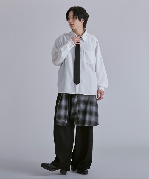 russelunoTシャツ7サイズ KNOT PRINT SHIRT - Mid-blue | ZARA United States