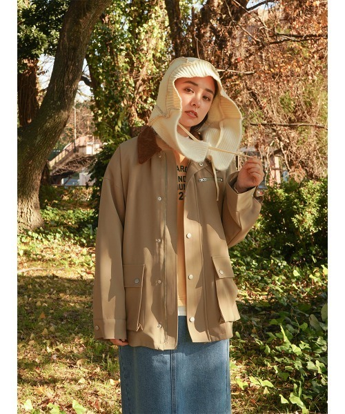 FIKA.（フィーカ） コート アウター Corduroy collar hunting jacket