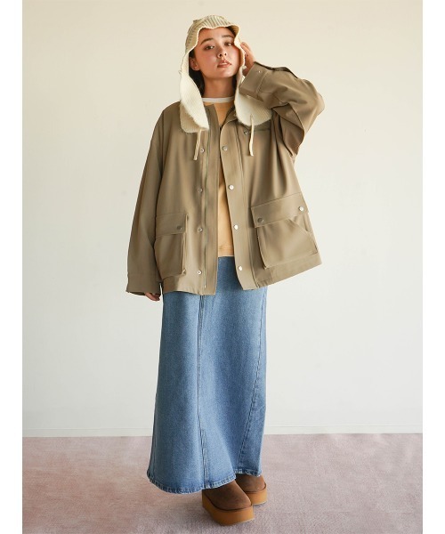 FIKA.（フィーカ） コート アウター Corduroy collar hunting jacket