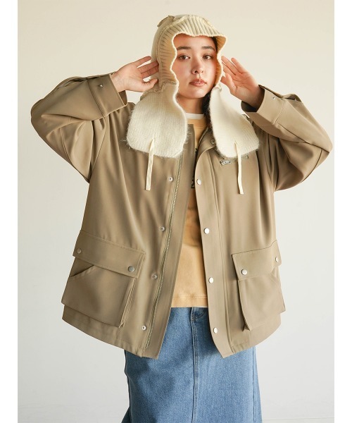FIKA.（フィーカ） コート アウター Corduroy collar hunting jacket