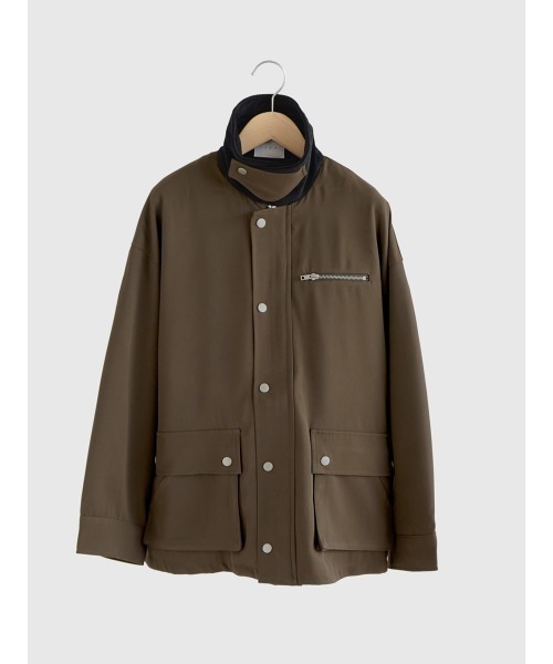 FIKA. コート アウター Corduroy collar hunting jacket