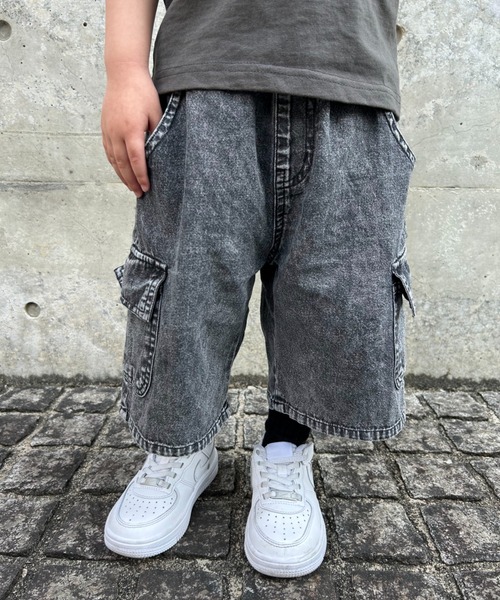 TARKER（ターカー） ハーフパンツ パンツ 6分丈デニムハーフパンツ 