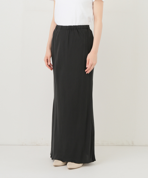 フレームワーク　シルキーキュプラスカート FRAMeWORK｜≪追加≫シルキーキュプラバイアススカート | Rakuten