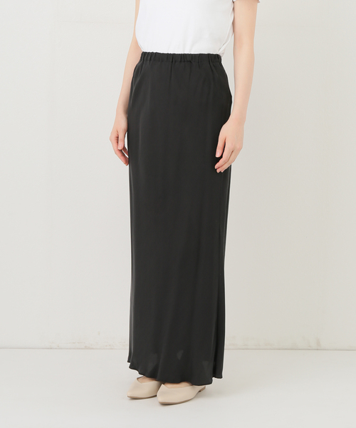 FRAMeWORK（フレームワーク） スカート 「追加」シルキーキュプラ