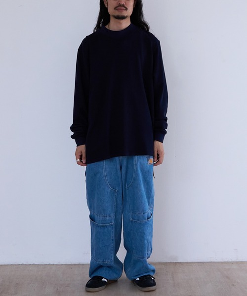 LES TIEN（レスティエン） ポロシャツ LES TIEN POLO MOCK NECK (PK