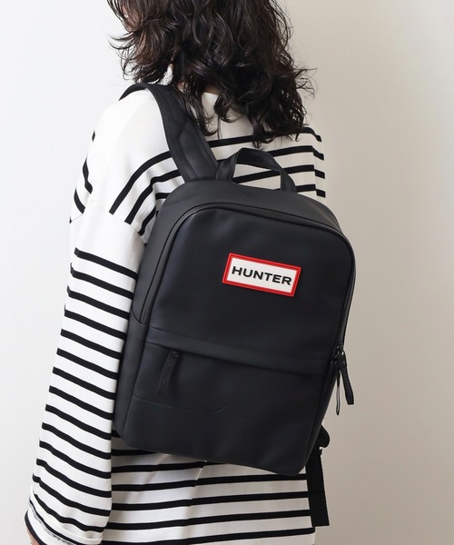 最終値下げ　HUNTER オリジナル ラバライズド バックパック オリジナル ラバライズド バックパック - ブラック