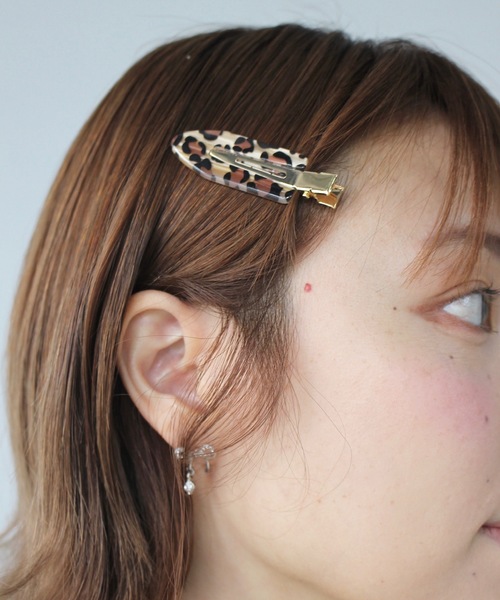 SANSeLF ヘアピン 「SANSeLF」レオパード2セットヘアピン