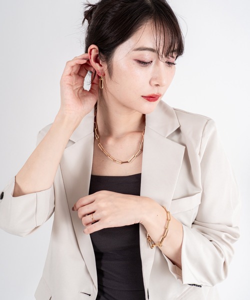 ネックレス 「JENNY BIRD/ジェニーバード」チェーンネックレス　ANDI SLIM CHAIN レディース メンズの画像