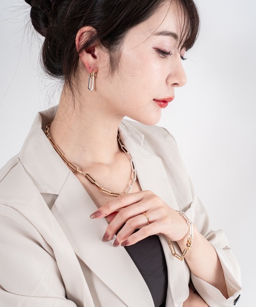 ネックレス 「JENNY BIRD/ジェニーバード」チェーンネックレス　ANDI SLIM CHAIN レディース メンズの画像