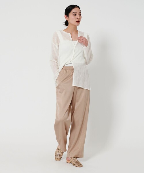 BEAUTY＆YOUTH UNITED ARROWS パンツ サテンドロースト ワイド 2