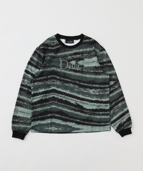 tシャツ DIME / ダイム BRUSHSTROKE LS SHIRT メンズ : ZOZOTOWN