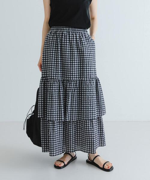 URBAN RESEARCH（アーバンリサーチ） ロング スカート サッカー