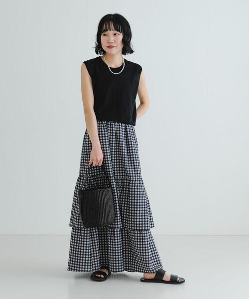 URBAN RESEARCH（アーバンリサーチ） スカート サッカーティアード
