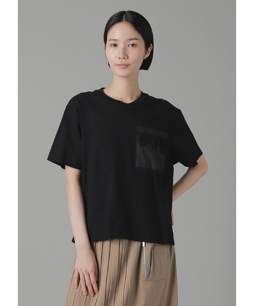 tシャツ スパイラルエンブロイダリー / Tシャツ / S レディース