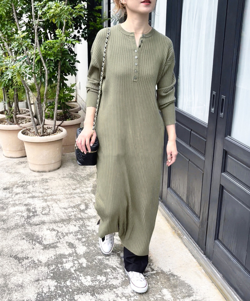 Spick＆Span 「Spick & Span」 ニットワンピース FREE ブラック